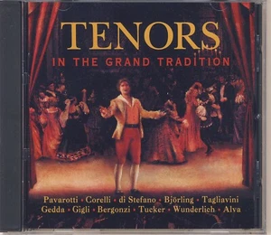 Tenors in the Grand Tradition. Pavarotti, Corelli, Wunderlich, Gedda Like New - Picture 1 of 2