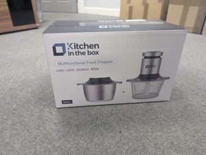 Kitchen In The Box Multifunctional Food Chopper /Blender Bnib (2off2)(Hsh6) - Picture 1 of 4