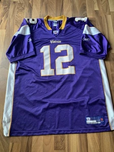 Minnesota Vikings Percy Harvin Rebook NFL Authentic Jersey Size 60 - Picture 1 of 4