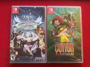 Nintendo Switch Cotton Reboot + Hero Must Die Again [Limited Run] || Sealed - Bild 1 von 2