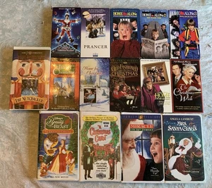 15 Christmas VHS Lot - Home Alone 2 Christmas Vacation Prancer Home For Holidays - Bild 1 von 7