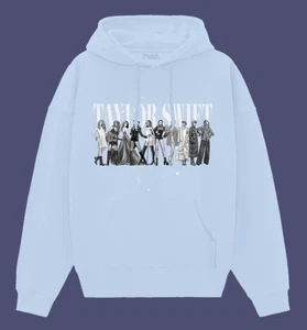 Taylor Swift Limited Edition Official Eras Hoodie Sweatshirt Blau Midnights 3XL - Bild 1 von 1