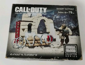 CALL OF DUTY DESERT OUTPOST MEGA BLOKS COLLECTOR SERIES 2014 - Nuovo, scatola aperta - Foto 1 di 6
