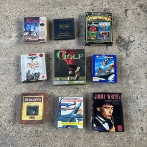 Atari ST F/FM/E 9 x Games Bundle Big Box - untested - Photo 1/6