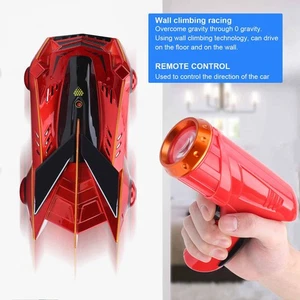 Wall Climbing Racing Car Infrared Follow Light Sensor 4-Wheel Drive Children - Picture 1 of 21