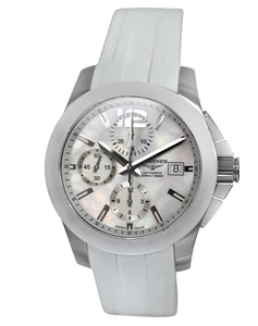 Longines Conquest L3.661.4.86.2 Date MOP Dial Chronograph Steel 41MM Unisex - Picture 1 of 13