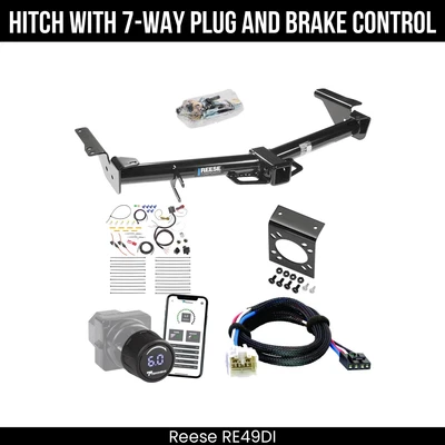 Paquete de remolque enganche + control de freno para 03-09 Lexus GX470 07-09 Toyota 4Runner 44548 Foto 1 de 4