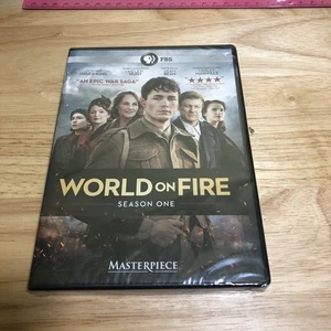 PBS World On Fire Season One DVD sealed NEW WWll Dunkirk War Saga Helen Hunt - Picture 1 of 3