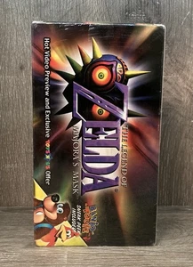 Legend of Zelda Majora's Mask N64 Preview VHS Toys R Us Banjo Tooie Promo Sealed - Picture 1 of 6