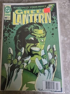 Green Lantern #49 1994 DC Comics 1st Appearance of Ke'Haan and Hannu - Imagen 1 de 2