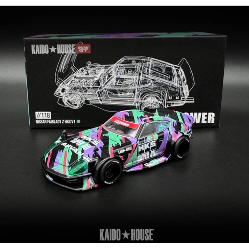 KAIDO HOUSE ミニカーセット 4台 CHASE CAR - Kaido House x Mini GT Nissan Fairlady Z HKS KHMG118 | eBay