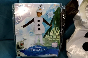 Gebrauchtes Disney Frozen 2 Olaf Schneemann Kinder Halloween Kostüm klein (4-6) - Bild 1 von 6