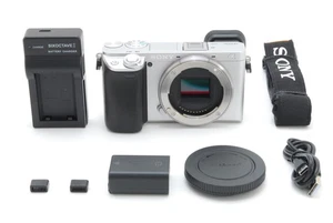 Sony A6400 Silver (35 Languages ) Shuttercount 37!! [Mint] #8123487A - Picture 1 of 8