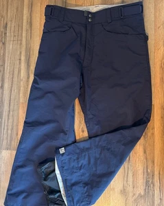 Burton Snowboard Men’s Snow Pants XL Navy Bargain Biolite - Picture 1 of 16