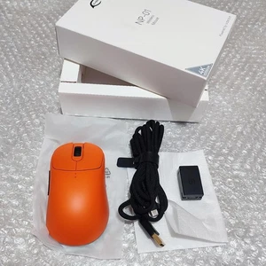 VAXEE ZYGEN NP-01 Wireless 4K Gaming Mouse with dongle Orange Used - Picture 1 of 11