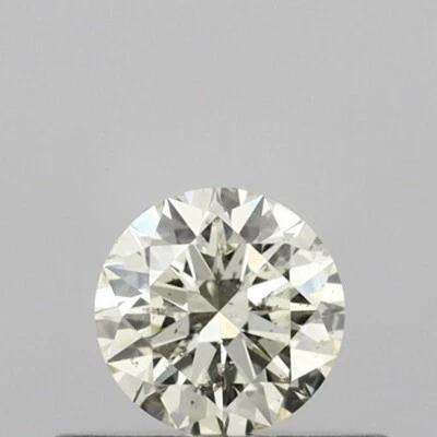IGI Certified 0.31 Ct Round Natural Diamond 4.3 mm M/ SI2 Grade Triple Excellent - Image 1 of 4
