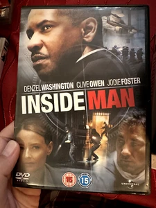 DVD Inside Man | Denzel Washington + Clive Owen + Jodie Foster - auf Englisch - Foto 1 di 2