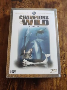 NEW SEALED CHAMPIONS OF THE WILD MARINE LIFE DVD, 2-Disc Set 2007 122 minutes - Foto 1 di 5