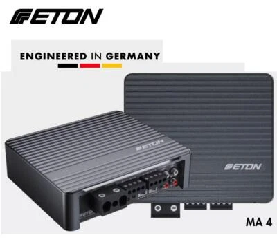 Eton MA4 4-Kanal Verstärker Mini Endstufe Amplifier 740W für Autos Reisemobile - Bild 1 von 4