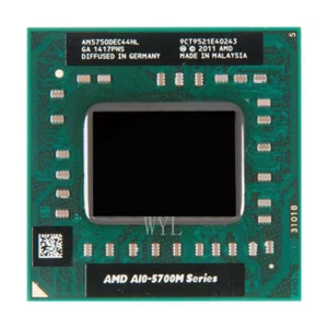 AMD A10-5750M 2.50GHz Quad-Core CPU Processor AM57S0DEC44HL - Picture 1 of 3