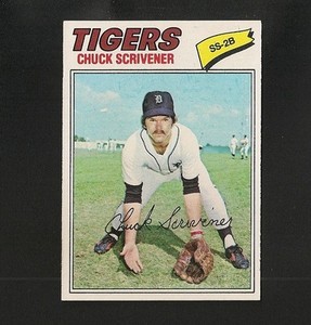 1977 Topps # 173 Chuck Scrivener NM-MT
