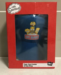The Simpsons #1 DAD Cap,Can Cooler & Keyring - Picture 1 of 3