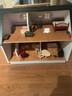 Hand Made Doll House W Vintage Dollhouse Furniture/ Wood Furniture / Unbranded