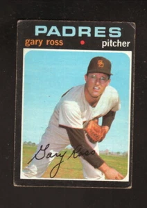 Gary Ross San Diego Padres 1971 Topps Baseball Card - Picture 1 of 2