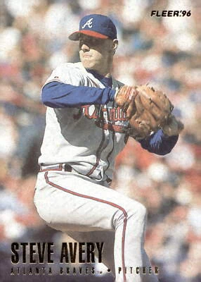 1996 Fleer #285 Steve Avery - Image 1 of 2