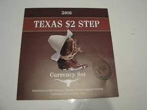 2016 Texas $2 Step Currency Set Series 2009 $2 “ K “ notes Matching Number 7323 - Picture 1 of 7