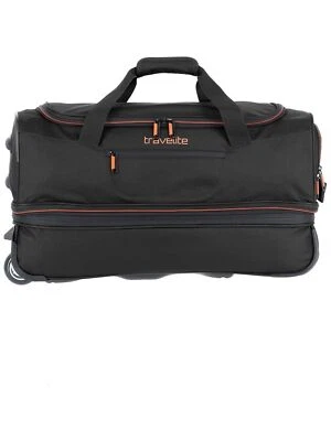 Travelite BASICS Rollenreisetasche 55cm Schwarz 51 L 96275-01 - Bild 1 von 3