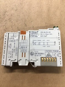 WAGO 750-454 2-CHANNEL DIGITAL INPUT MODULE #4009J89 - Picture 1 of 3
