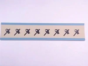 Lot of 2 G526634-6 Brady Static Awareness Label Card 8 x B652 Polymide Label NOS - Picture 1 of 1
