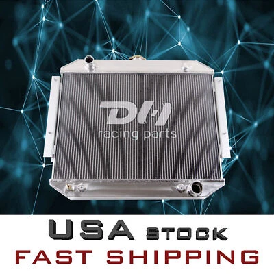 4-рядный полностью алюминиевый радиатор For71-79 Dodge D/B/W 100 200 300 Ramcharger пикап V8 - Изображение 1 из 4