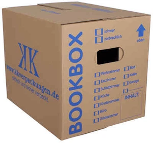 30 Bücherkartons 2-wellig Bookbox Ordnerkartons Archivkartons Midori-Europe - Bild 1 von 11