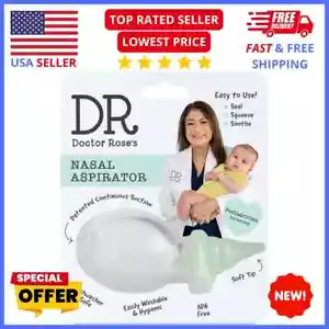 Dual-Suction Baby Nasal Aspirator: Patented Snot Sucker,Pediatrician Recommended - Picture 1 of 11
