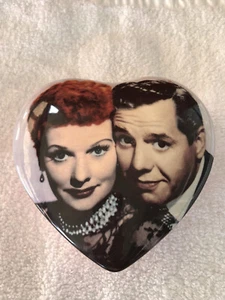I Love Lucy Heart Shaped Ceramic/Porcelain Trinket Box - Picture 1 of 4