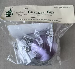 The Cracker Box Golden Oldie Lavender Distant Rainbow Christmas NIP Ornament Kit - Picture 1 of 16