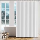 Eyelet Ring Top Curtains Extra Long Waterproof Bathroom Shower Curtain with Hook