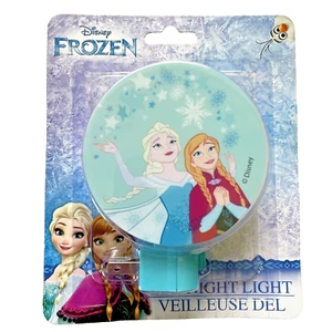 Disney Frozen LED Night Light with Rotary Shade NEW Nightlight Anna and Elsa - Picture 1 of 11