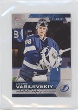 2021-22 Topps Now NHL Stickers /155 Andrei Vasilevskiy #124