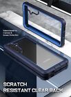 Pour Samsung Galaxy S21/S22 Plus/S23 Ultra Coque Poétique Hybride Écran Intégré