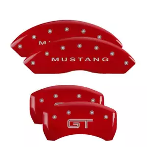 Cubiertas de pinza MGP 10197SMG2RD 05-10 Mustang cubiertas de pinza rojas - Imagen 1 de 2