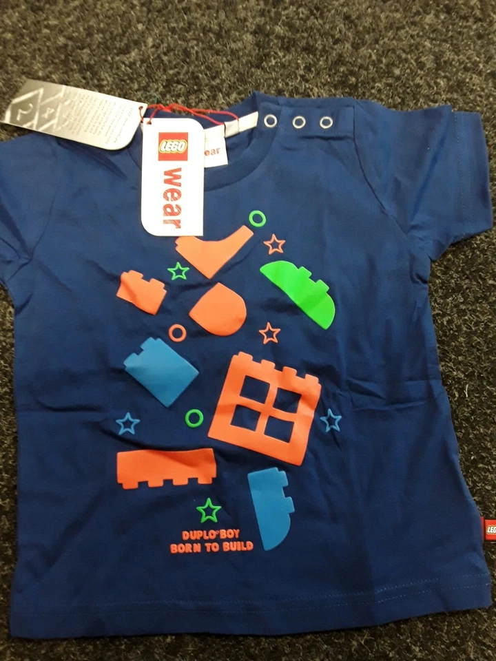 SALE NEW LEGOWEAR BY KABOOKI BOYS SHORT SLEEVED T-SHIRT 12-18 18-24 2 4 YEARS