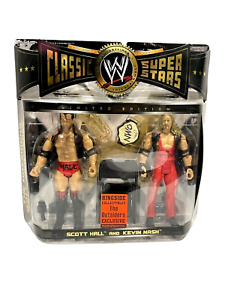WWE Jakks Classic Superstars 2 Pack Hall and Nash Outsiders Ringside Exclusive
