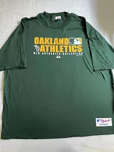 MLB Oakland Athletics Majestic Authentic Collection T-Shirt - XXL - Picture 1 of 3