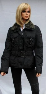 PEUTEREY Jacke Damen Winterjacke Gr. 44/M/L Schwarz Jacket Daunenjacke - Bild 1 von 12