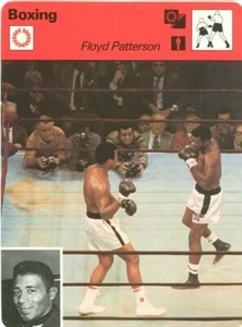 MUHAMMAD ALI 1978 Sportscaster Card #18-13 BOXING With Floyd Patterson - Bild 1 von 2
