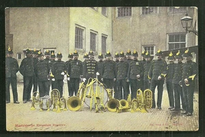 KNIL Colonial Reserve Music Band Army Indonesia ca 1910 - Picture 1 of 1