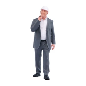 1/18 Construction Engineering Suit Boss Scene Minatures Figure Doll For Vehicles - Picture 1 of 3